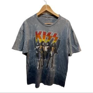 Kiss 2013 band tee rock t-shirt. Tie dye shirt lovegun no tag size L!